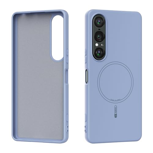 HUOLUNGJIN CP[X Sony Xperia 1 VIIΉ \tg h~ }CNt@Co[̗nAXȉt̃VR ϏՌیJo[ CANZT[Ή (u[)