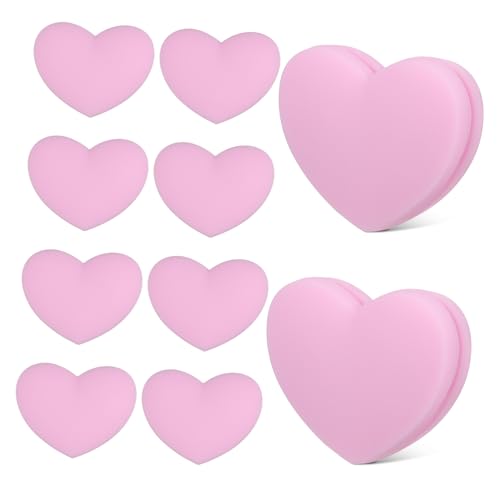 LIOOBO 10-Pack Tennis Racket Vibration Dampeners Silicone Shock Absorbers for Arm Relief Stylish Play