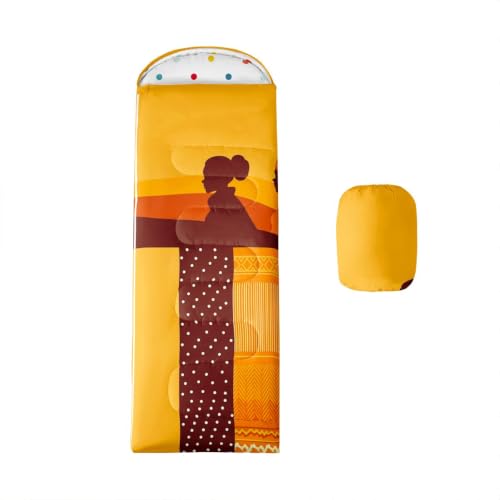 Afro Girls Camping Sleeping Bags Butterfly Aesthetic Camping Blanket for Full Body Travel miniatura 1