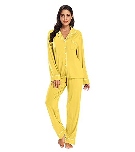 Pyjama en coton rose 3XL pour femme avec haut manches courtes et pantalon