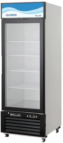 Blue Air BKGM12 Refrigerator Glass Door Merchandiser Swing Door True Commercial