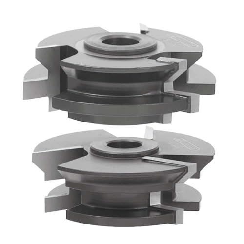 1087 Tongue and Groove V-Notch Shaper Set