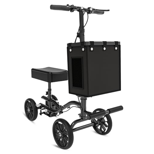 Fvzzin Knee Scooter for Adults, Lightweight Knee Walker for Foot Injury