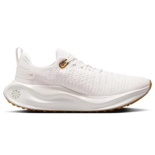 Nike Nike InfinityRN 4 Women's Road Running Shoes (DR2670-013, Phantom/White/Gum Light Brown/Metallic Gold) Size 6.5