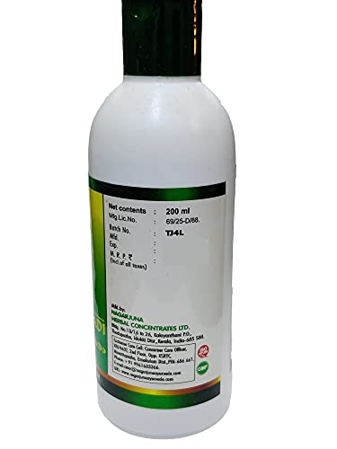 Nagarjuna Kerala Neelibringadi Coconut Oil 200 ml x Pack of 2