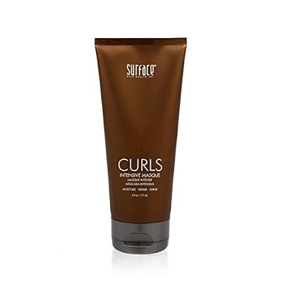 Surface Hair - Curls Intensive Masque, Hydrate, Protect And Heal With Cocoa Butter And Babassu Oil, 6 Fl. Oz.
