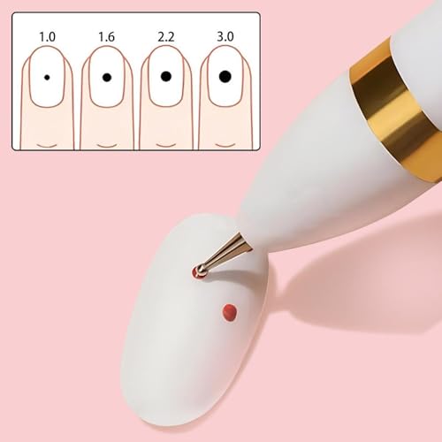 FytStycale Nail Art Dotting Pen Rhinestone Picker Tool Profissional, Nail Art, Aplicador de Strass,