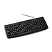 Produktbild Kensington Pro Fit Tastatur, waschbar, kabelgebunden, für PC, mit USB-Anschluss und Ziffernblock, kompatibel mit Windows und Apple, Standardgröße, Schwarz