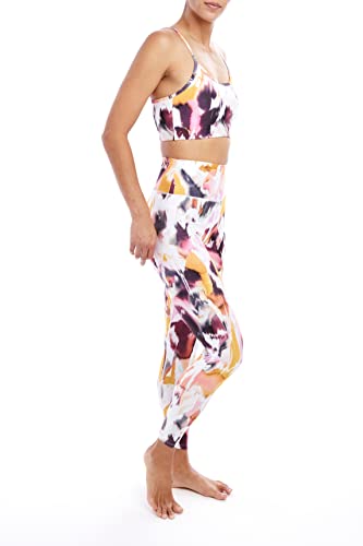 Sage Women's High Waisted 7/8 Leggings - Moisture Wicking Tummy Control Slimming Stretch Athletic High Rise Yoga Pant, Multi, Medium #TOP2