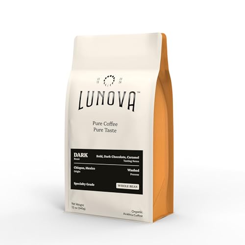 Lunova Organic Mold-Free Coffee En Grano 12 Onzas miniatura 2