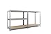 TKT Heavy Duty Shelving 5-Shelf Shelving Unit, 1.925lbs Capacity, 36