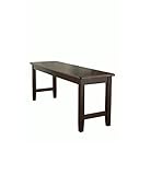 Better Homes and Gardens Bankston Dining Bench, Mocha