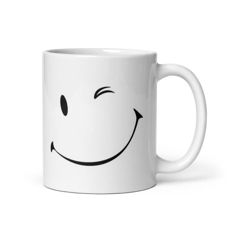 Nestford Ceramic | Smile| Printed Coffee Mug for Gift to Couples Wife Husband Boyfriend Girfriend Mother Father 330 ML Pack of 1 (B0C5753NG7) Amazon Price History, Amazon Price Tracker