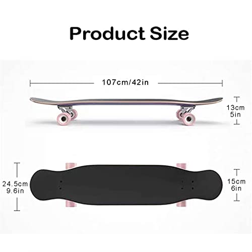 KITCISSL 8-Layer Maple Dancing Longboard