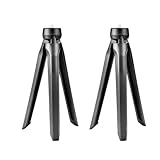 ERINGOGO 2 Stück Live Streaming Stativ Telefonhalter aus Langlebigem Material Tragbares Telefonstativ für Foto und Videoaufnahmen Leichter Handyständer für Täglichen Gebrauch