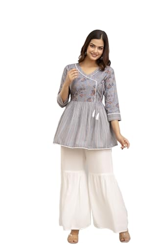 Image of DMP FASHION Woman's Classic Floral Printed Trendy Top