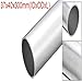 6063 Aluminum Tube 40mm OD 37mm Inner Dia 300mm Length for Industry DIY