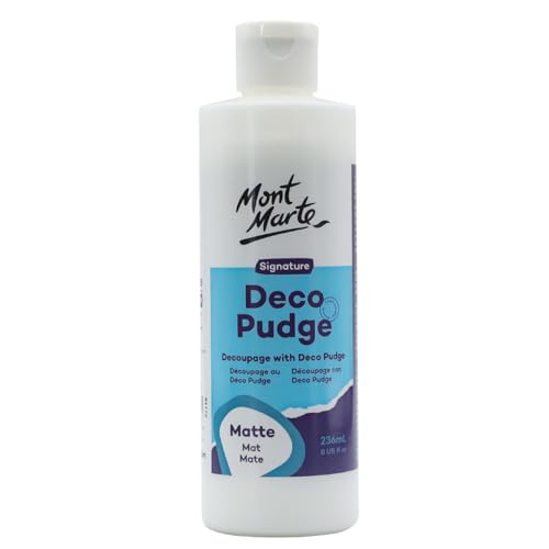 Mont Marte Deco Pudge Bastellack Signature 236ml (8 US fl.oz) – Matt...