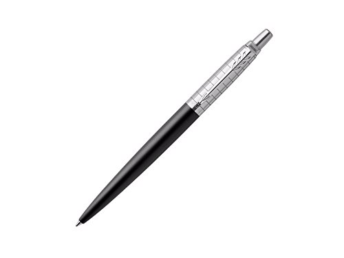 Parker Jotter Premium Bond Street Black Grid CT Ballpoint Pen, Gift Box