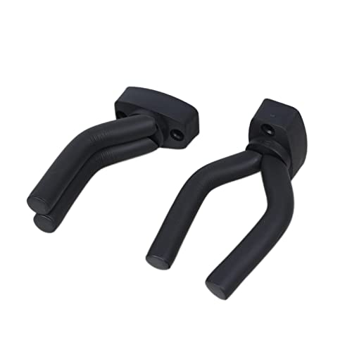 Einzel Gitarren-Wandhalterung mit Gummibeschichtung