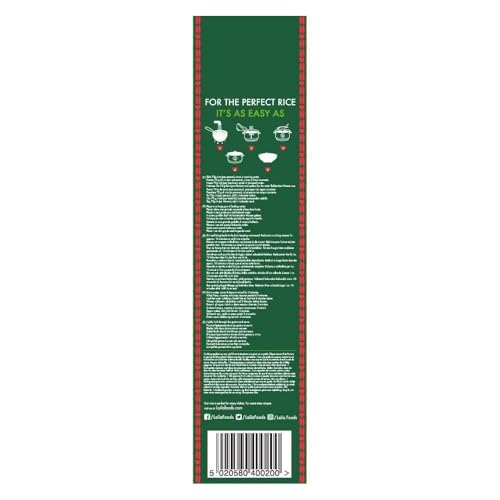 Laila Basmati Riz Basmati 20 kg – Riz basmati de qualité supérieure du Pakistan, aromatique et facile à digérer, idéal pour toutes les occasions, sans gluten, accompagnement parfait pour vos plats – vue 3