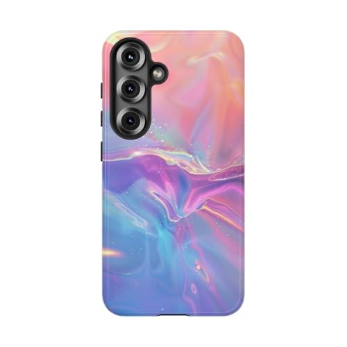 Coque Samsung S25 holographique multicolore pour sublimer votre style urbain