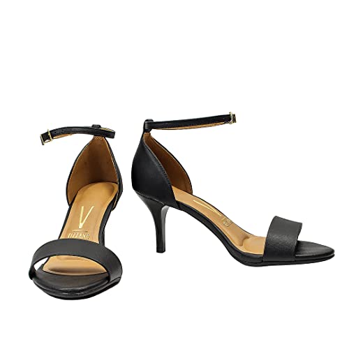 Sandália Casual, Vizzano, Feminino, Preto, 38