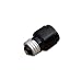 Leviton 2006 Medium-Medium Base, One-Piece, Adapters and Extensions, Incandescent, Phenolic Lampholder, 1-3/16 Inch, To Be Used in Phenolic Sockets Only, Black