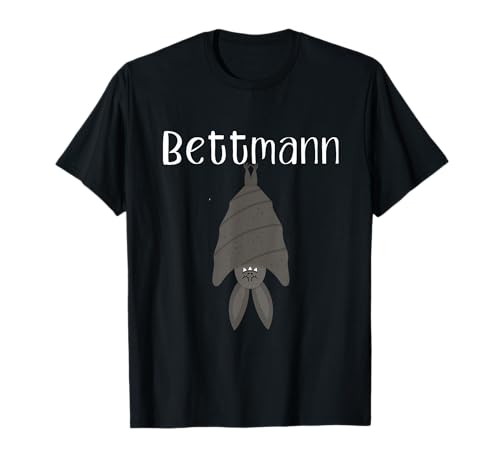 Fledermaus Nachthemd Schlafanzug Pyjama Bettmann T-Shirt