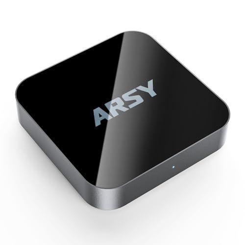 ARSY Ne-2 New Version Streaming Music Receiver, Airplay 2 Receiver, WiFi Audio Streamer Stream Hi-Res Audio from Spotify, Tidal, Roon and More