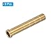PATIKIL 100 Grain Archery Arrow Brass Insert, 9 Packs Insert Screw Copper Brass Arrow for .244/6.2mm Carbon Arrows
