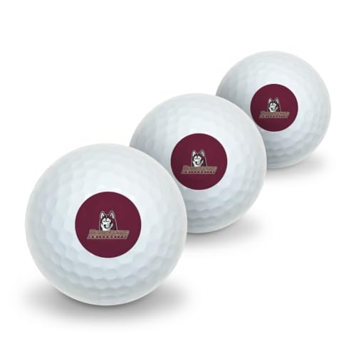 GRAPHICS & MORE Bloomsburg University Primary Logo Novelty Golf Balls 3 Pack