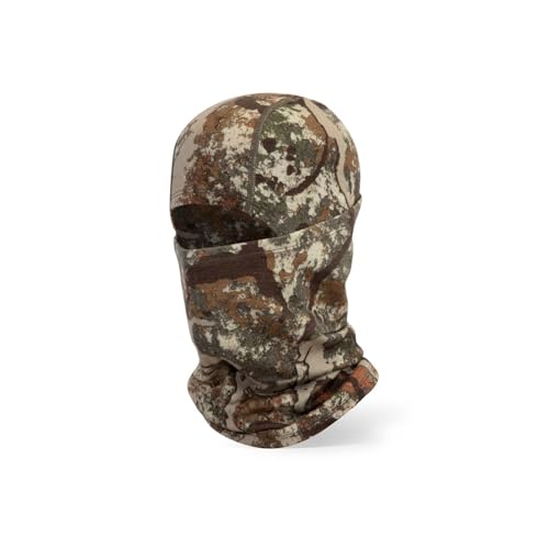 First Lite Wind River Balaclava - Warm Merino Wool Camo Hunting Face Mask - First Lite Specter - One...