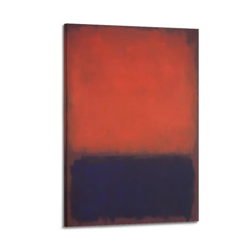 Toile Mark Rothko 1960 n° 14 petit tableau decoration salon et bureau moderne