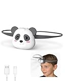 Gofimyee Linterna frontal LED Panda para niños, regalo de cumpleaños para niños y niñas