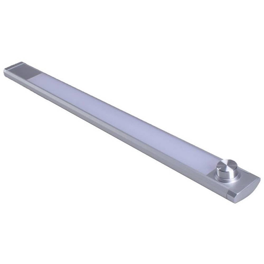 Müller-Licht Calina Switch Tone, Unterbauleuchte, 60cm, mit Farbwechsel von kaltweißem bis warmweißem Licht 2700-6500K, silber