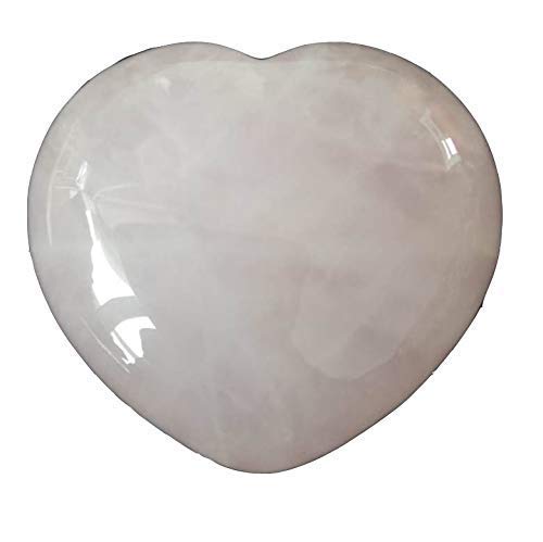 Rose Quartz Heart 1.5 Inch, Puffy Heart, Crystals, Natural Stone, Meditation, Reiki, Balance All Chakras, Love, Passion, Desire, Relationship