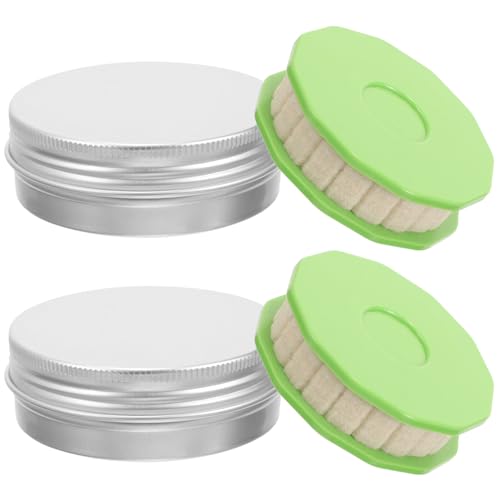 Alipis Engrasador de Rodillos para Cadenas de Bicicleta Lubricador de Cadena Compacto y Ligero Herramienta de Lubricación 2 Piezas para Mantenimiento de Bicicletas y Motocicletas al