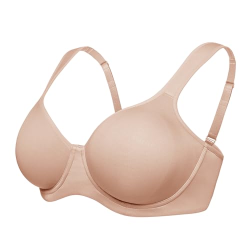 Hsia Minimizer Bras For Women Full Coverage Comfort Supportive Bra For Big Bust Taupe Beige 36Ddd thumb #3