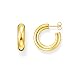 Produktbild Thomas Sabo Damen-Creolen Classic klein 925er Sterlingsilber Gelbgold CR635-413-39