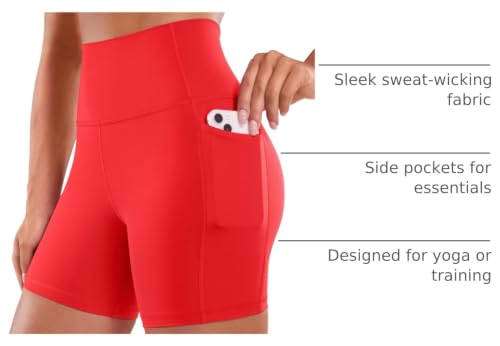 Image of CRZ YOGA Biker Shorts Pockets 5 inch