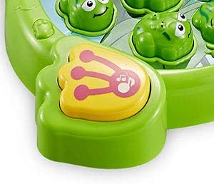 Think Gizmos New Interactive Whack A Frog TG702 - Fun Gift for Boys & Girls of Age 3 4 5 6 7 8, Learning, Active, Early Developmental STEM Pounding Toy for Toddlers