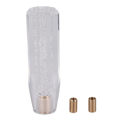 Steowsey Pomo universal para palanca de cambios de coche manual, 15 cm, transparente