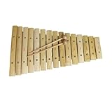 Wooden Xylophone Percussion Instrument Natural Wood Frame Custom Logo Support Professional Tone Bars for Stage Performance Sound Therapy Studio Recording and Rhythm Practice