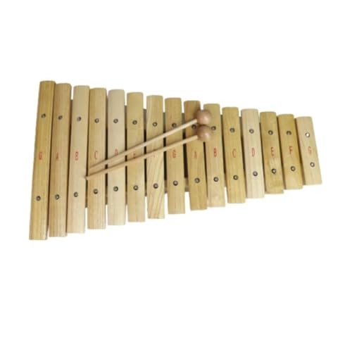 Wooden Xylophone Percussion Instrument Natural Wood Frame Custom Logo Support Professional Tone Bars for Stage Performance Sound Therapy Studio Recording and Rhythm Practice