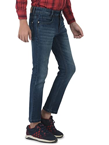 Image of Crimsoune Club Boy Blue Solid Light Fade Jeans