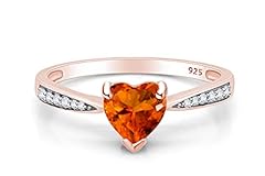 Rose Gold Plated Silver