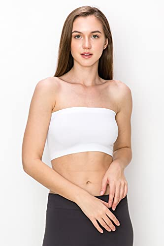 Kurve Seamless Bandeau Tube top - UV Protective Fabric, Rated UPF 50+ (Non-Padded) -Made in USA-4