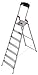 Price comparison product image Hailo 8160-701 L60 150 kg Capacity Aluminium Stepladder (7 Steps)