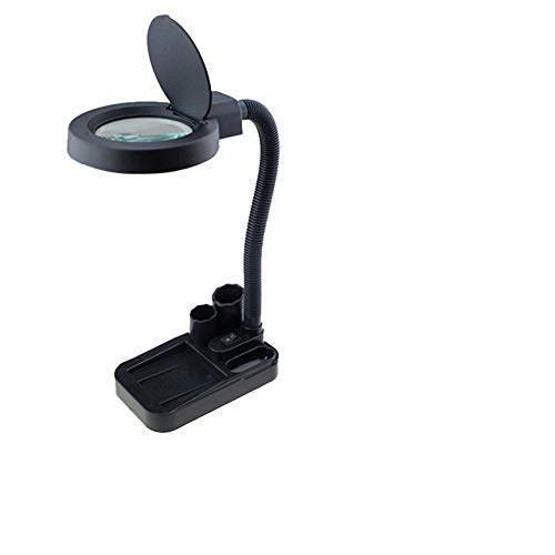 Loupe LED pour lecture et couture lampe flexible LIBINFAN avec pince bureau